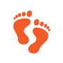 human-footprints-icon
